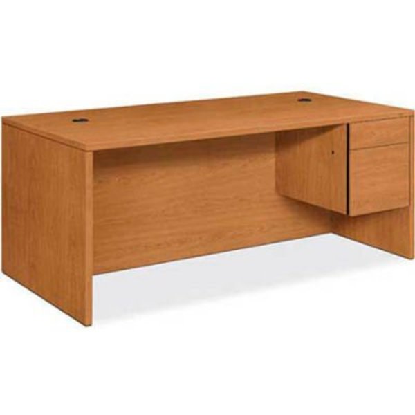 Hon HON® 10500 Series "L" or "U" Workstation Right Pedestal Desk 72"W x 36"D x 29-1/2"H Harvest HON10585RCC